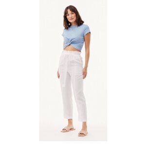 Bella Dahl Seamed Straight Leg Trousers.